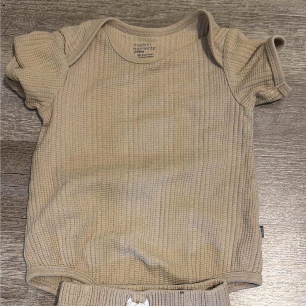 Modern Moments Tan Kids Shirt